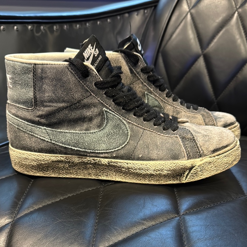 Nike Men's 9.5 zoom Blazer Mid Premium SB “Faded Black”